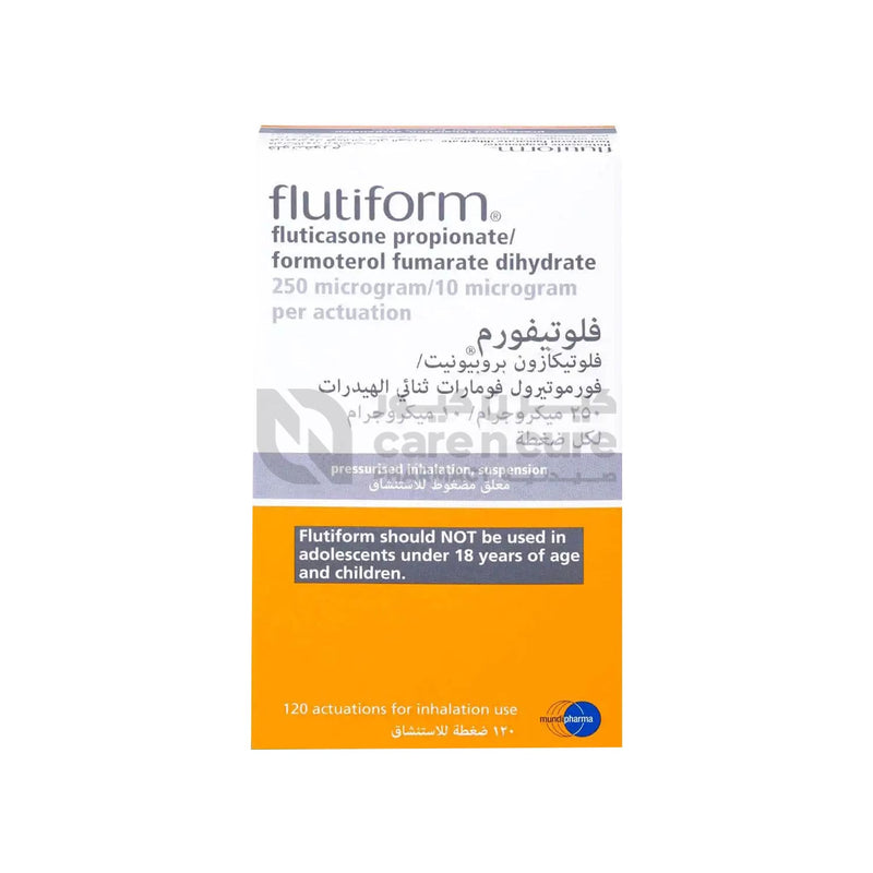 Flutiform 250/10 Mcg 120 Actuation