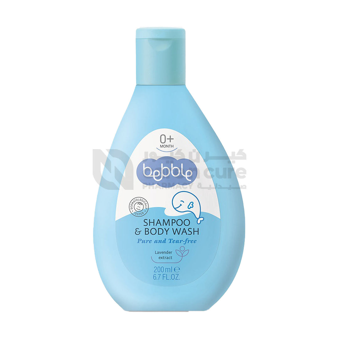 Bebble Shampoo & Body Wash Lavender 200 ml Bebble Shampoo & Body Wash Lavender 200 ml