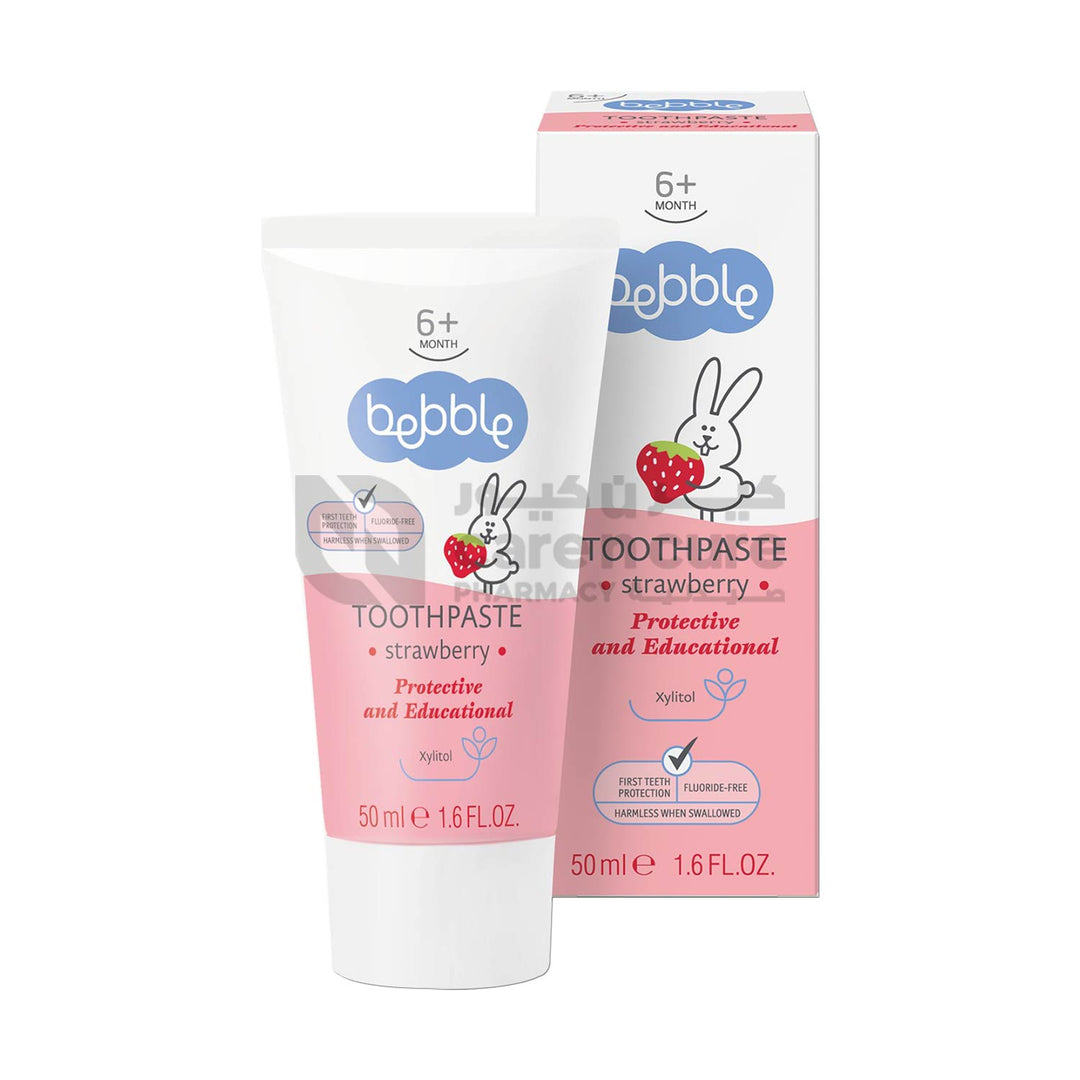 Bebble Toothpaste Strawberry 50 ml Bebble Toothpaste Strawberry 50 ml