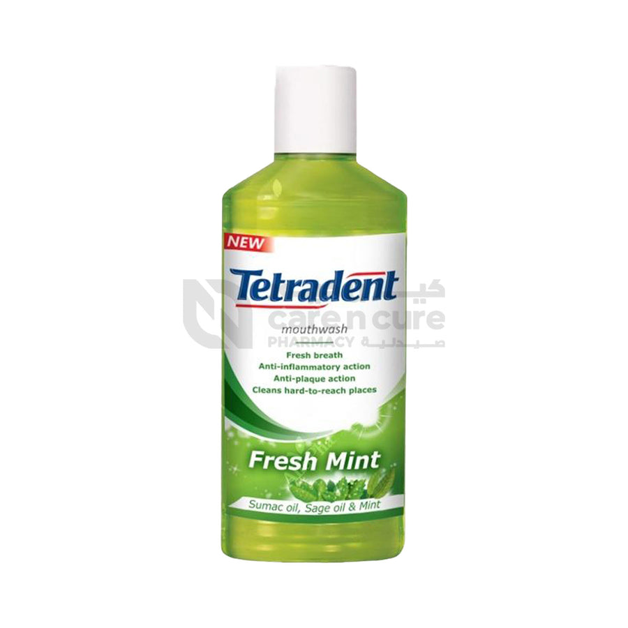 Tetradent Mouthwash Fresh Mint 250 ml