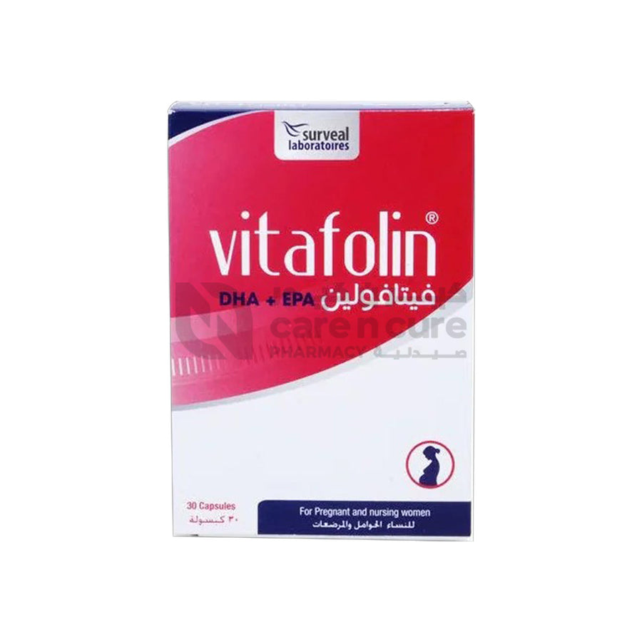 Vitafolin Dha + Epa Capsule 30 Pieces