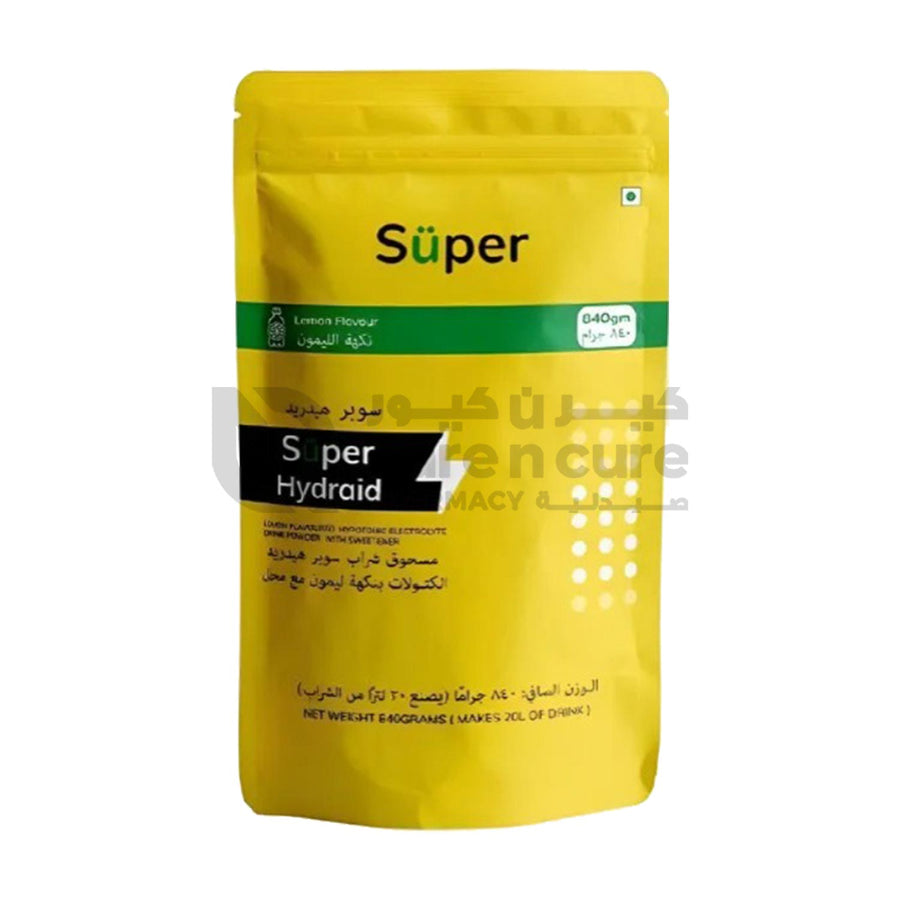 Super Hydraid Lemon 840 gm