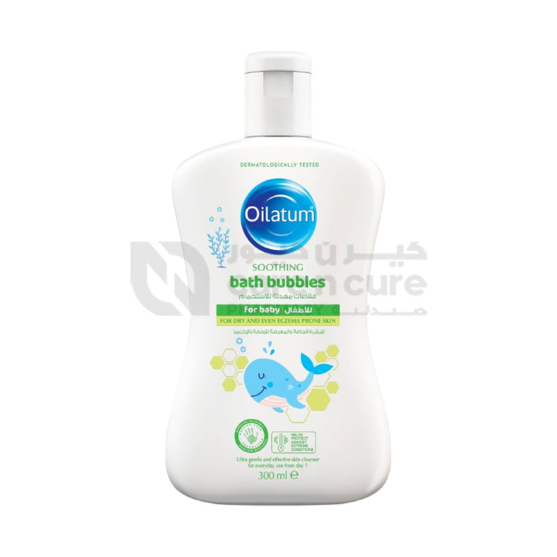 Buy Oilatum Soothing Bath Bubbles Baby 300 ml Online in Qatar at Lowest