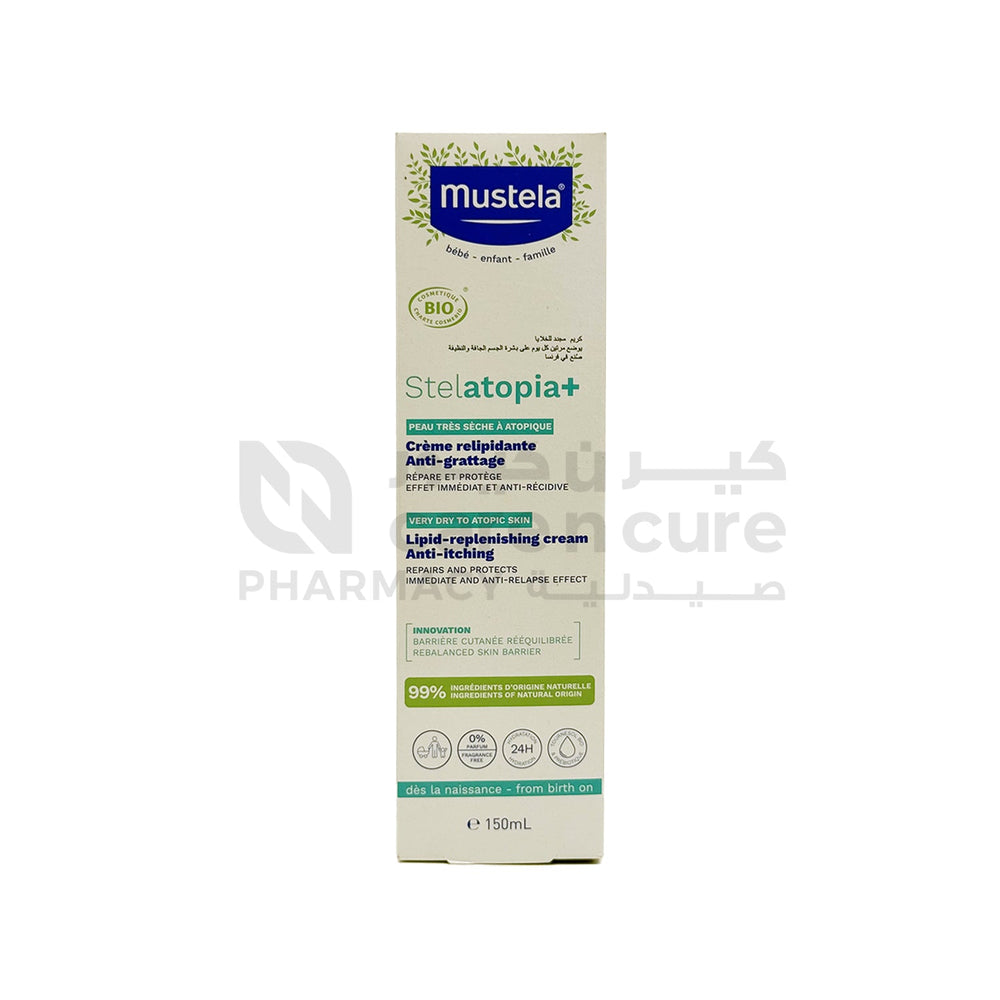 Mustela Stelatopia Lipid Replenishing Cream 150 ml