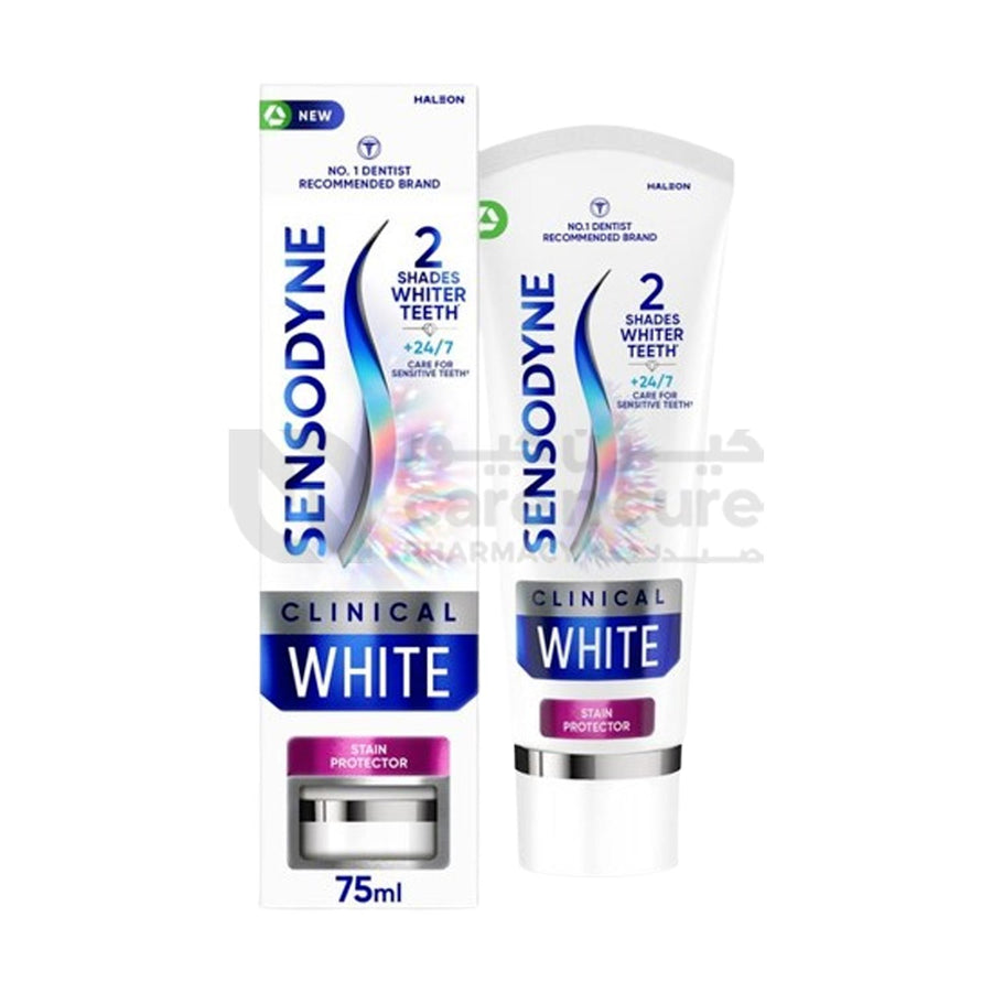 Sensodyne Clinical White Stain Protector Toothpaste 75 ml