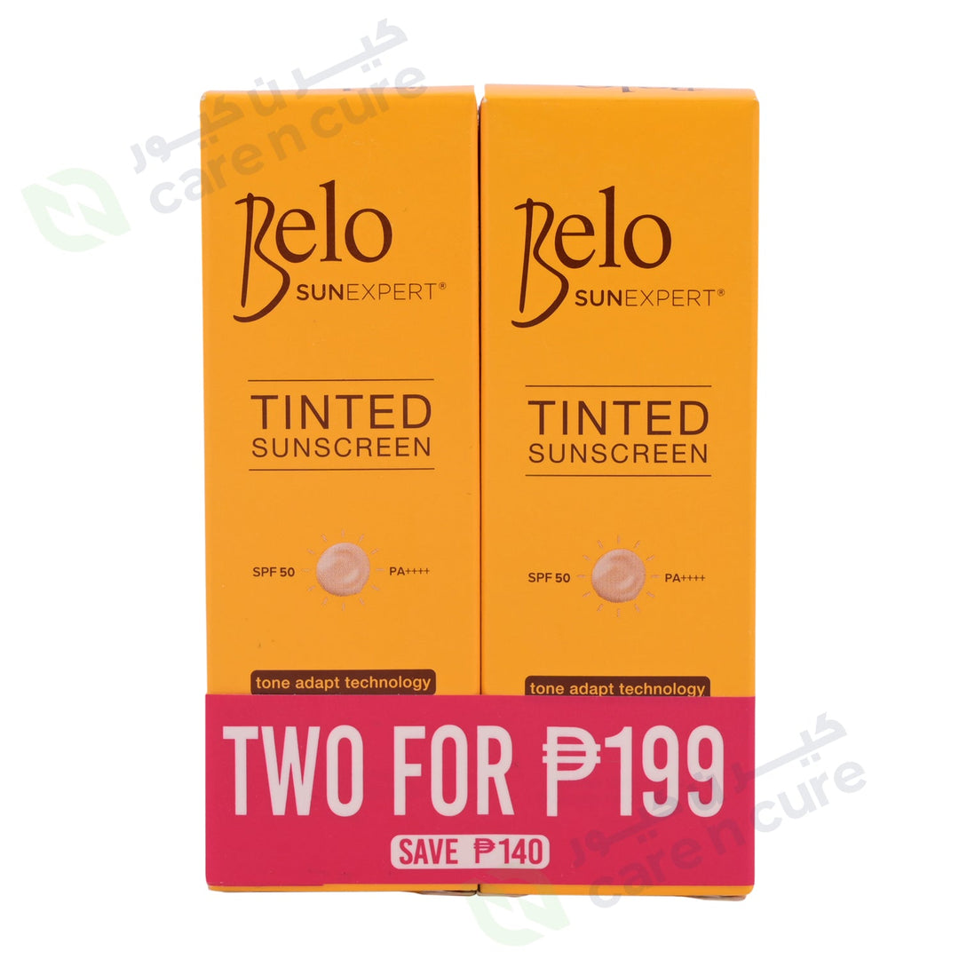 Belo Sunexpert Tinted 10 ml Spf 50 2 Pieces Offer