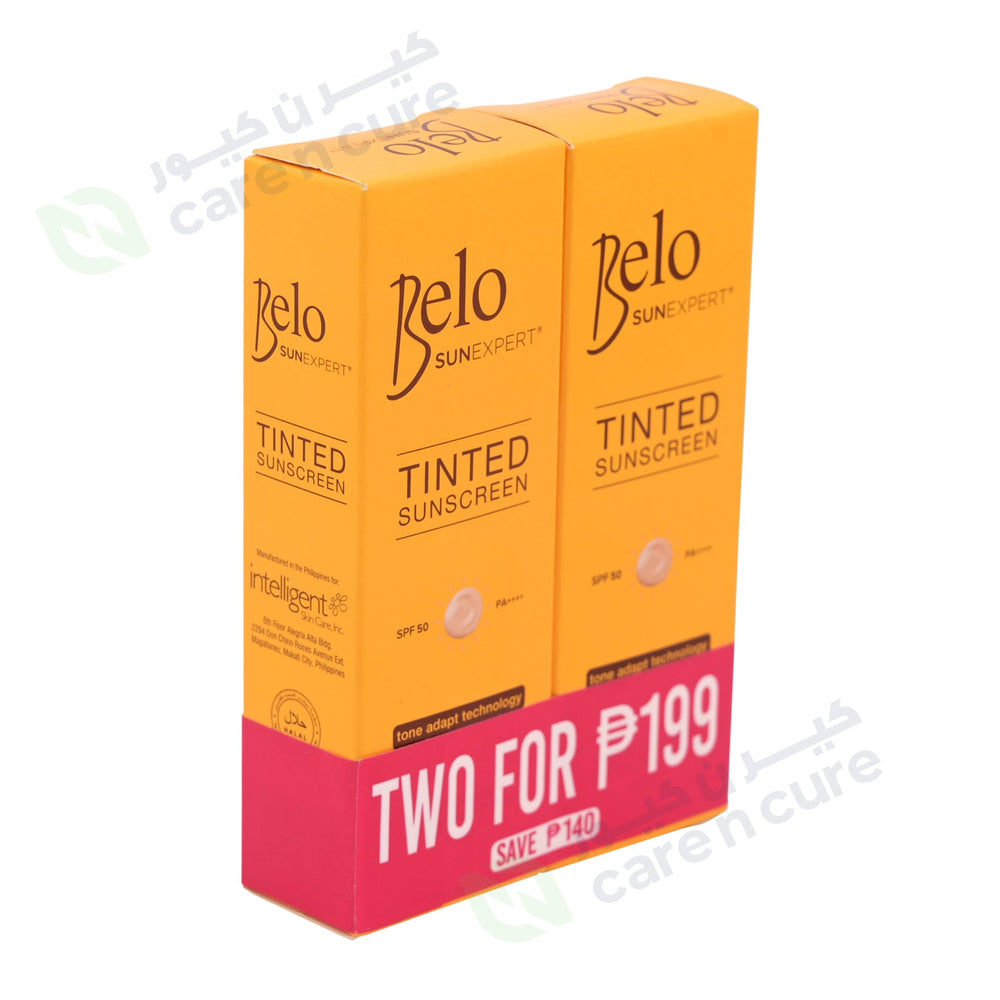 Belo Sunexpert Tinted 10 ml Spf 50 2 Pieces Offer