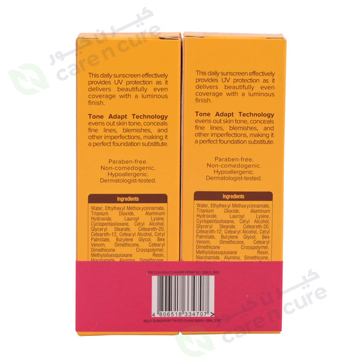 Belo Sunexpert Tinted 10 ml Spf 50 2 Pieces Offer