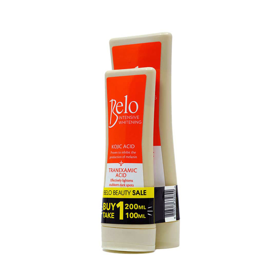 Belo Intensive White Kojic Body Cream 200 ml +100 ml Offer