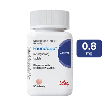 Foundayo 0.8mg Tablets 30 Pieces(Original Prescription Is Mandatory Upon Delivery)