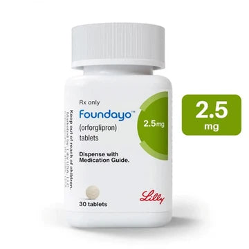 Foundayo 2.5mg Tablets 30 Pieces (Original Prescription Is Mandatory Upon Delivery)
