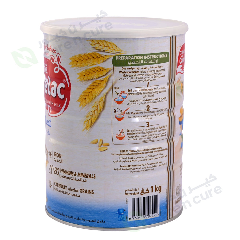 Nestle Cerelac Wheat Bl 1Kg