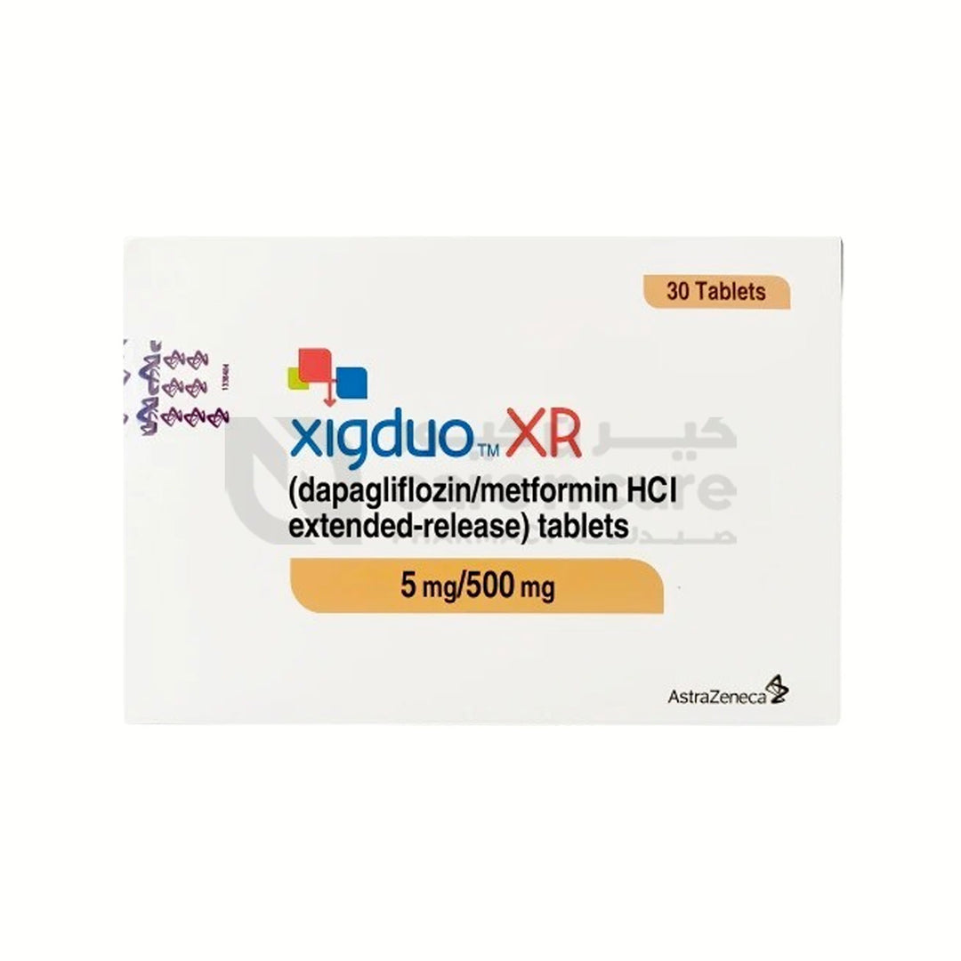 كسيجدو Xr أقراص ٥ ملجم/٥٠٠ ملجم ٣٠ قرص كسيجدو Xr أقراص ٥ ملجم/٥٠٠ ملجم ٣٠ قرص