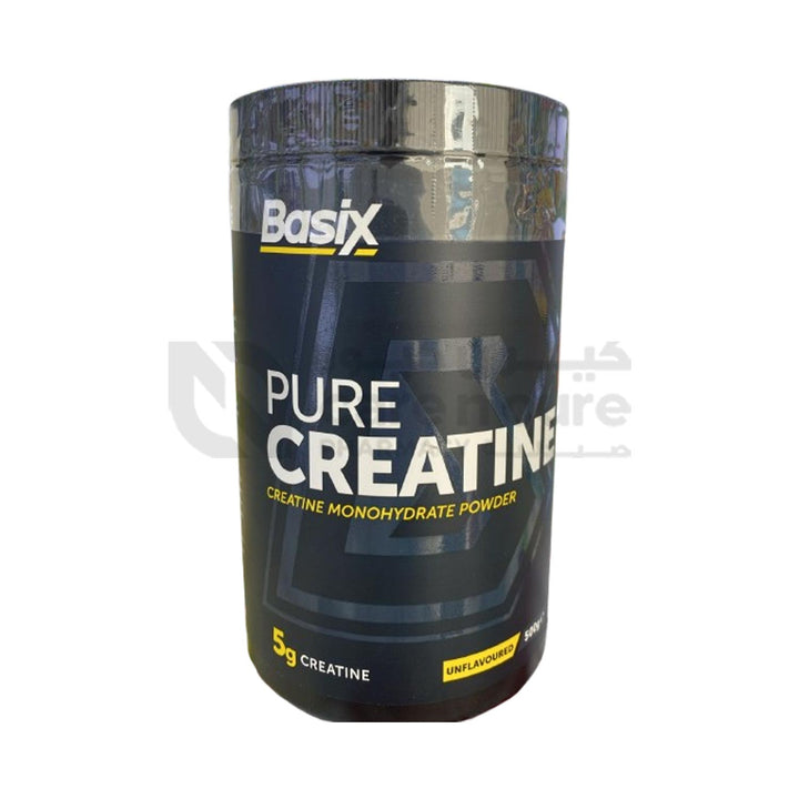 Basix Pure Creatine Monohydrate Unflavored 500 gm