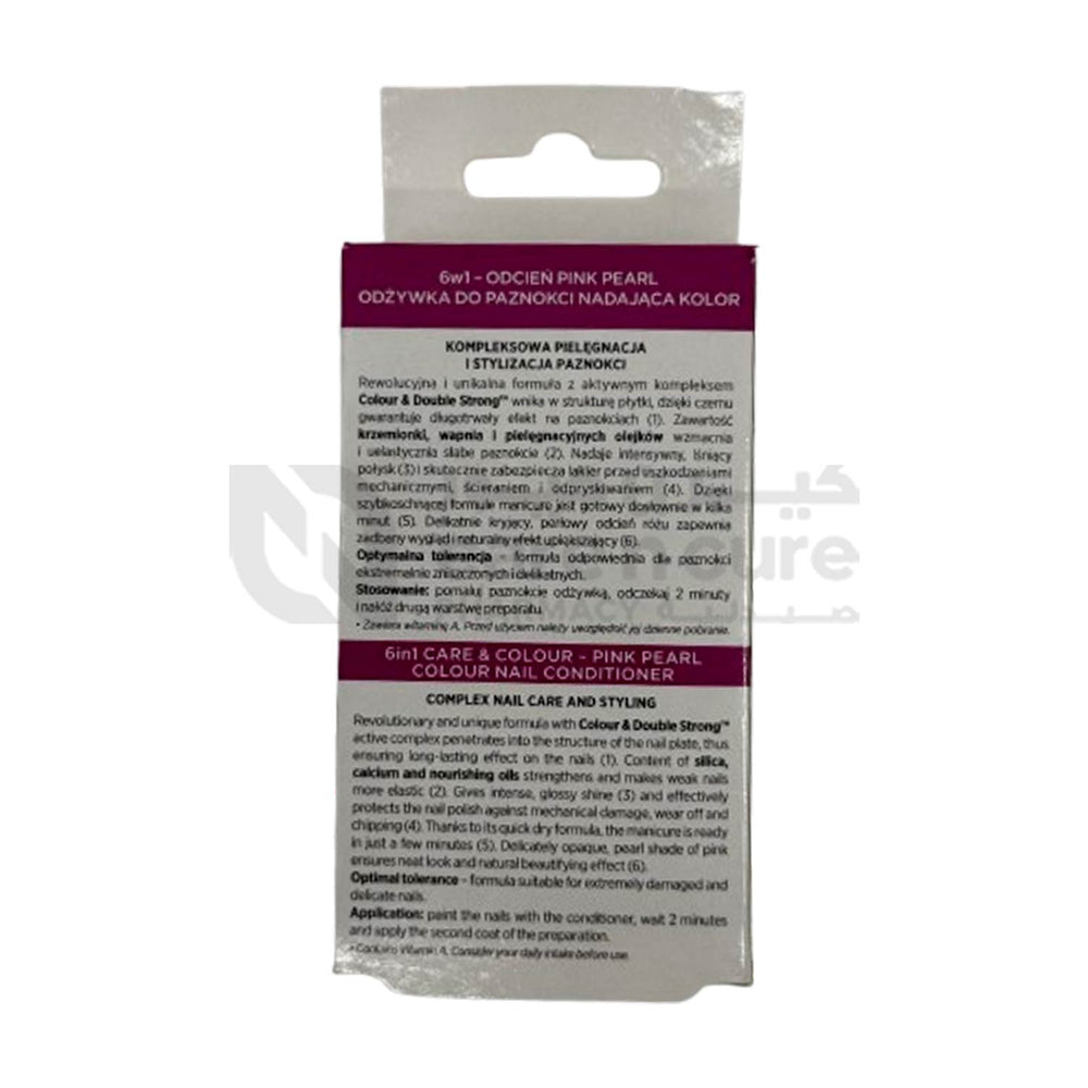 Eveline Nail Therapy 6 In 1 Pink Pearls