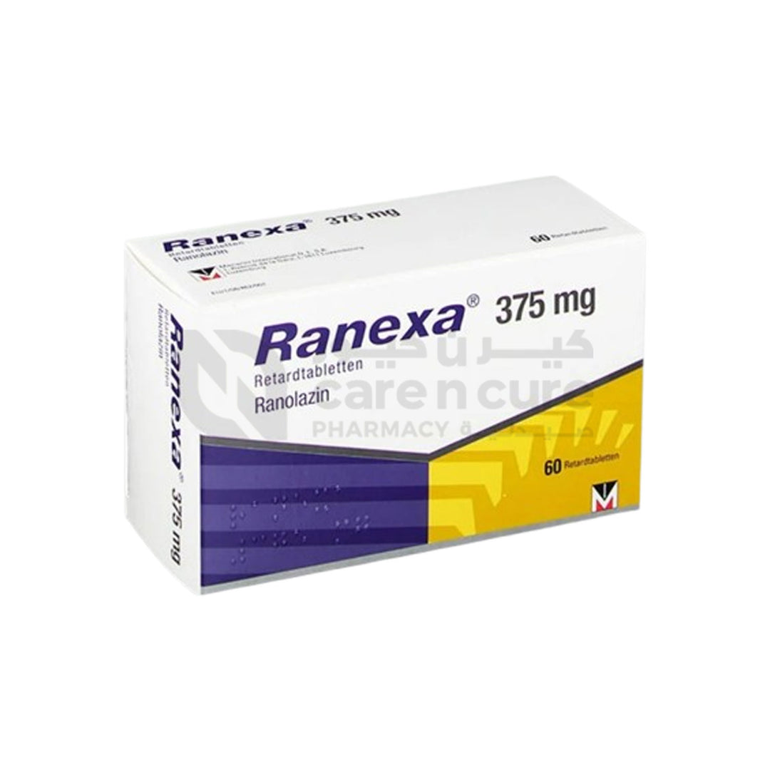 Ranexa 375 mg 60 Pieces