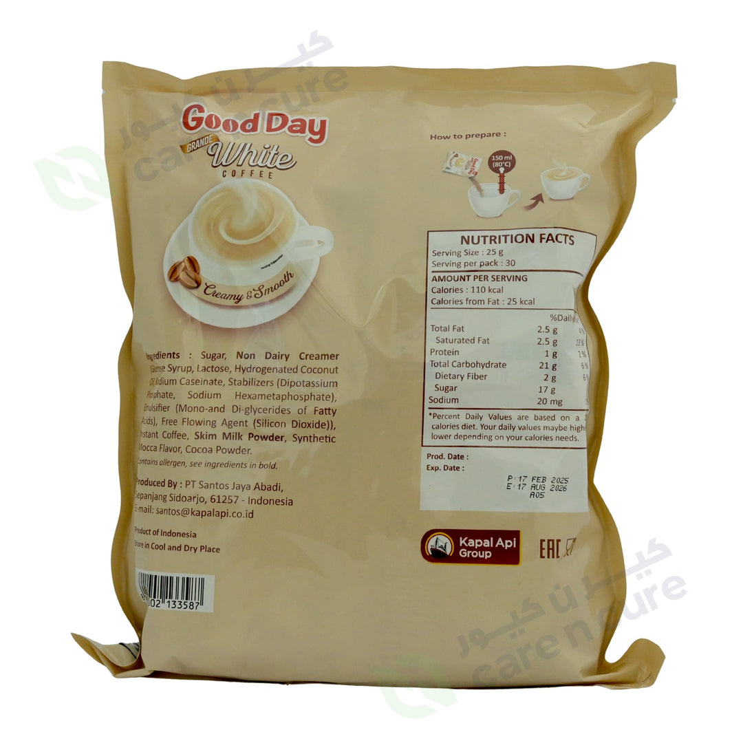 Good Day Grand White 30 Pieces 750 g