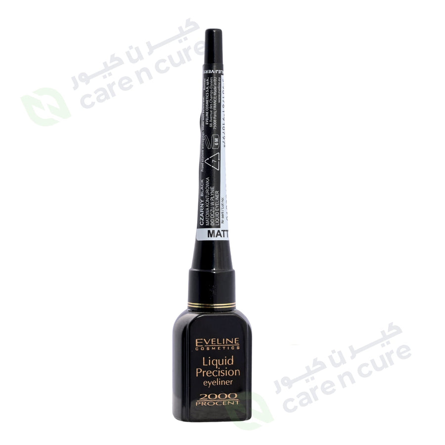 Eveline Eyeliner Liquid Precision 2000 %Black Matt