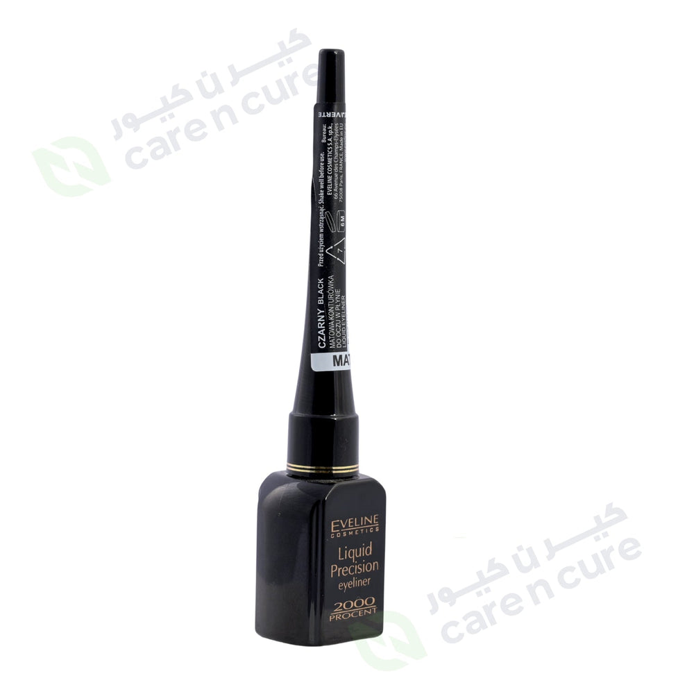 Eveline Eyeliner Liquid Precision 2000 %Black Matt