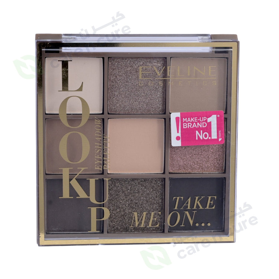 Eveline Eyeshadow Palette 12 Colors Charming Mocha