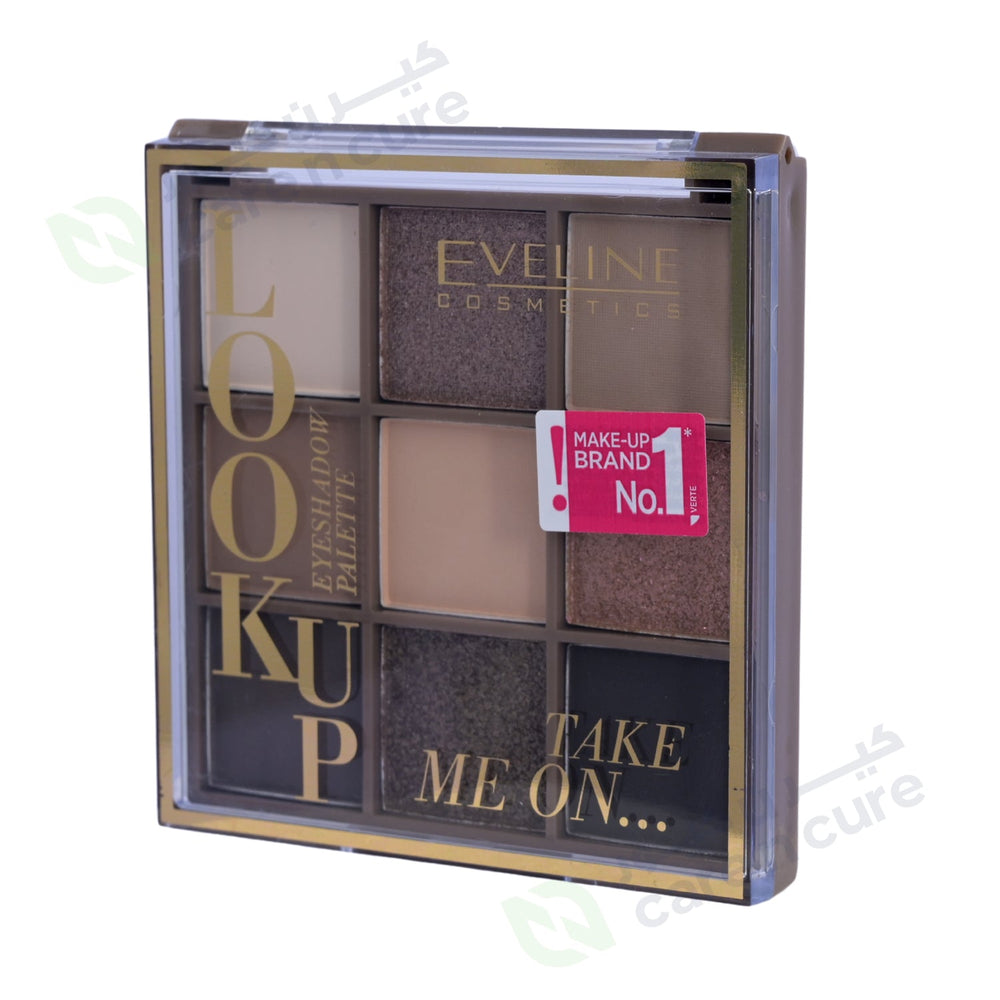 Eveline Eyeshadow Palette 12 Colors Charming Mocha