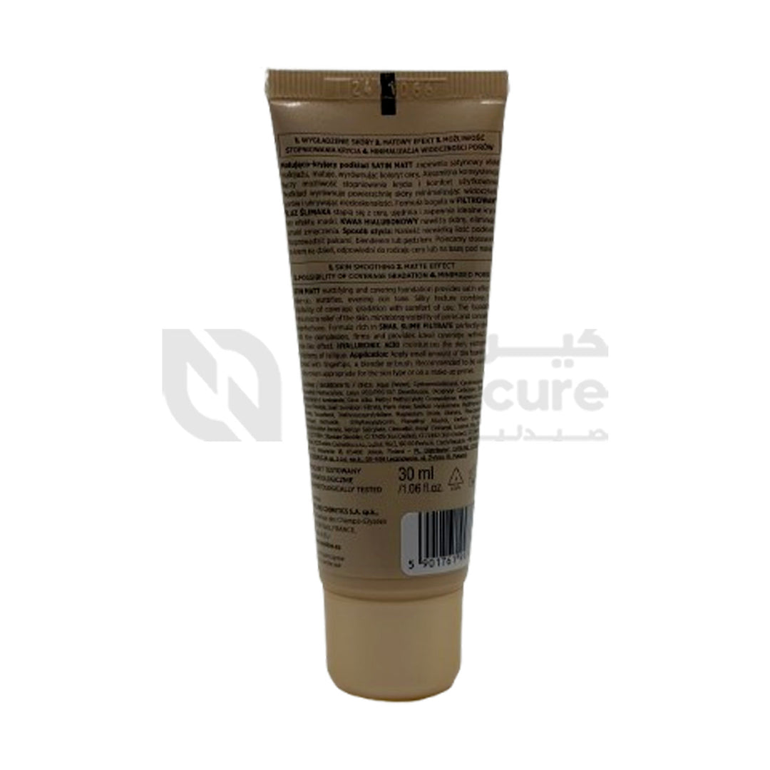 Eveline Satin Matt Mattifying & Covering Foundation 102 Vanilla