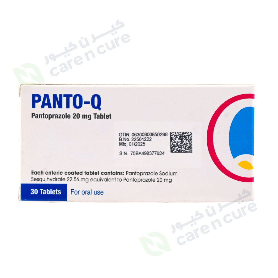 Panto-Q 20 Mg Tablet 30 Pieces