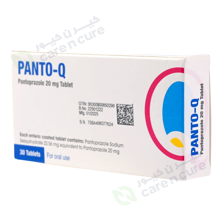 Panto-Q 20 Mg Tablet 30 Pieces