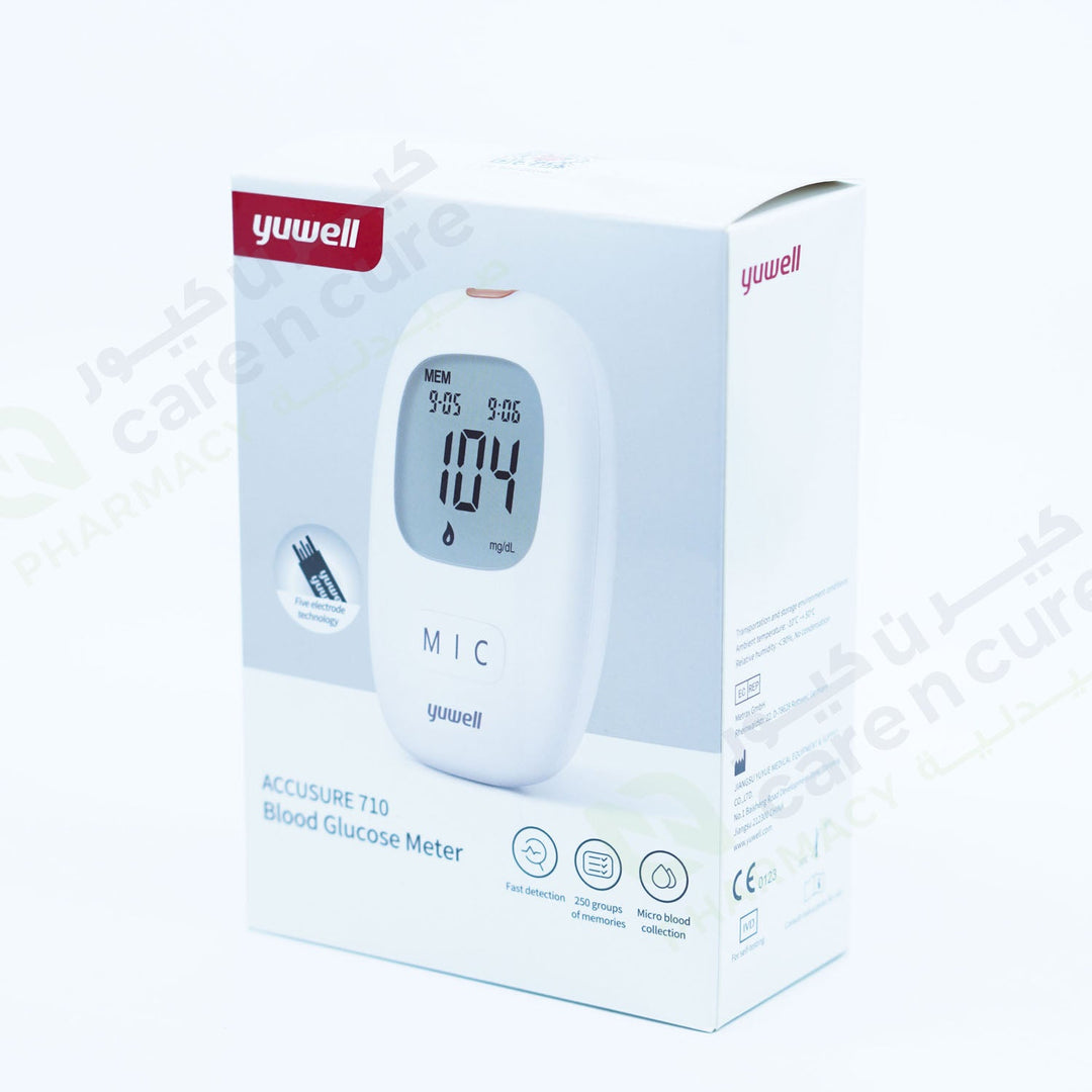 Yuwell Blood Glucose Meter With 25 Strip Yuwell Blood Glucose Meter With 25 Strip