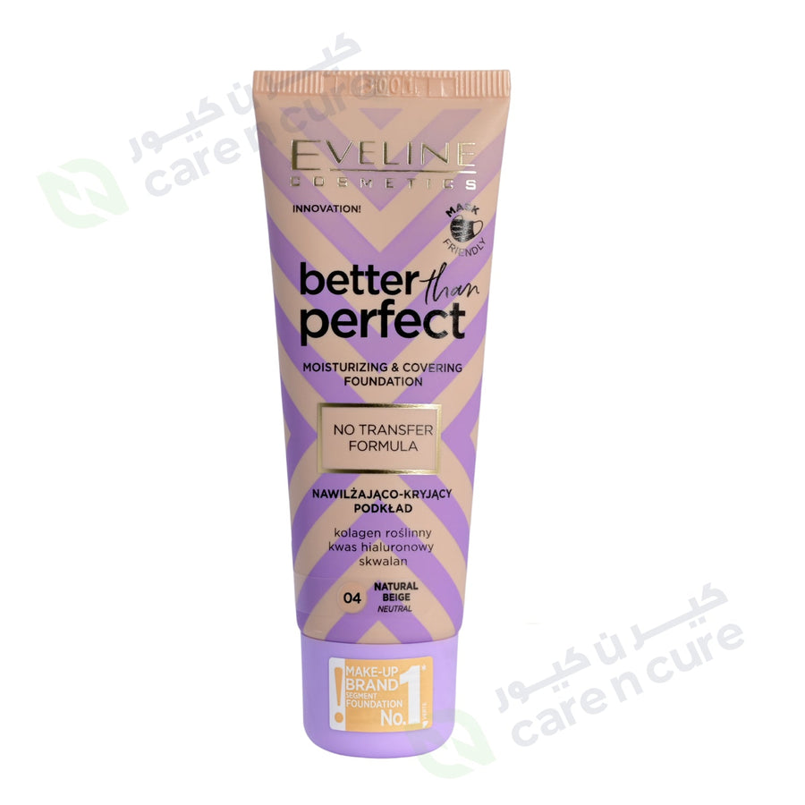 Eveline Better Than Perfect Foundation No 04 Natural Beige 30 ml
