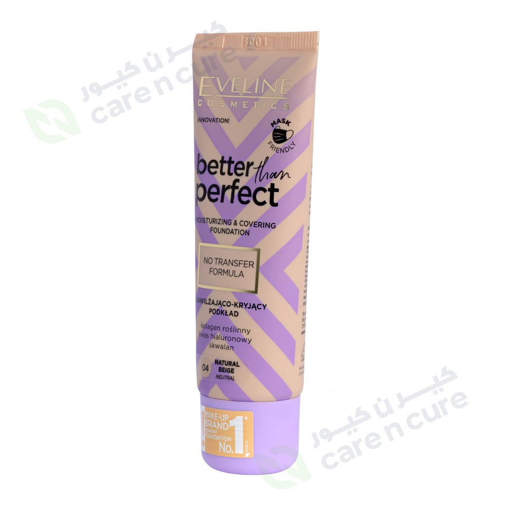 Eveline Better Than Perfect Foundation No 04 Natural Beige 30 ml