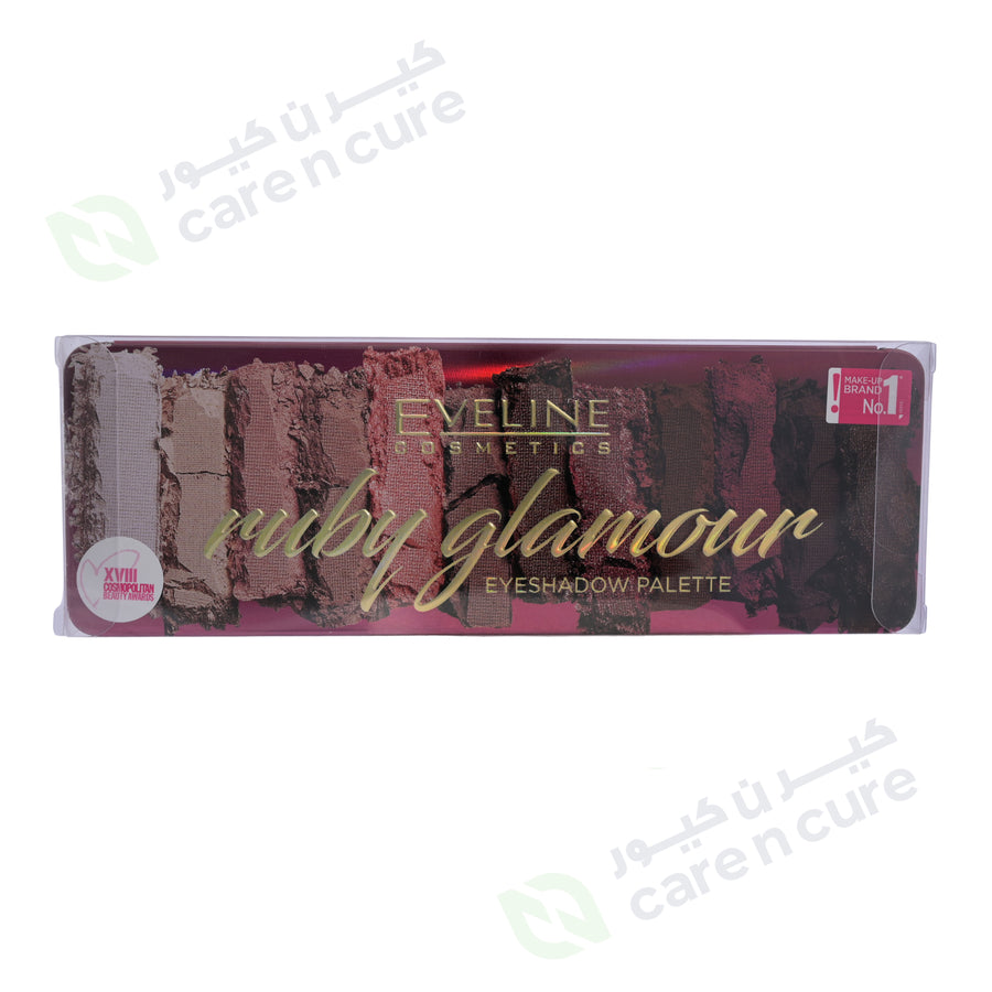 Eveline Eyeshadow Palette 12 Colors Ruby Glamour