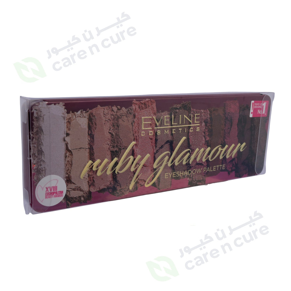 Eveline Eyeshadow Palette 12 Colors Ruby Glamour
