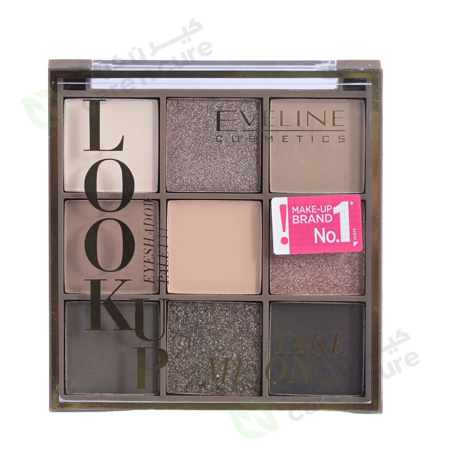 Eveline Eyeshadow Palette Look Up 9 Colors Take Me On