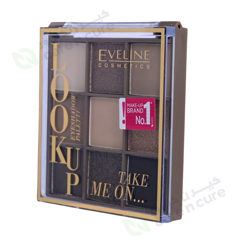 Eveline Eyeshadow Palette Look Up 9 Colors Take Me On
