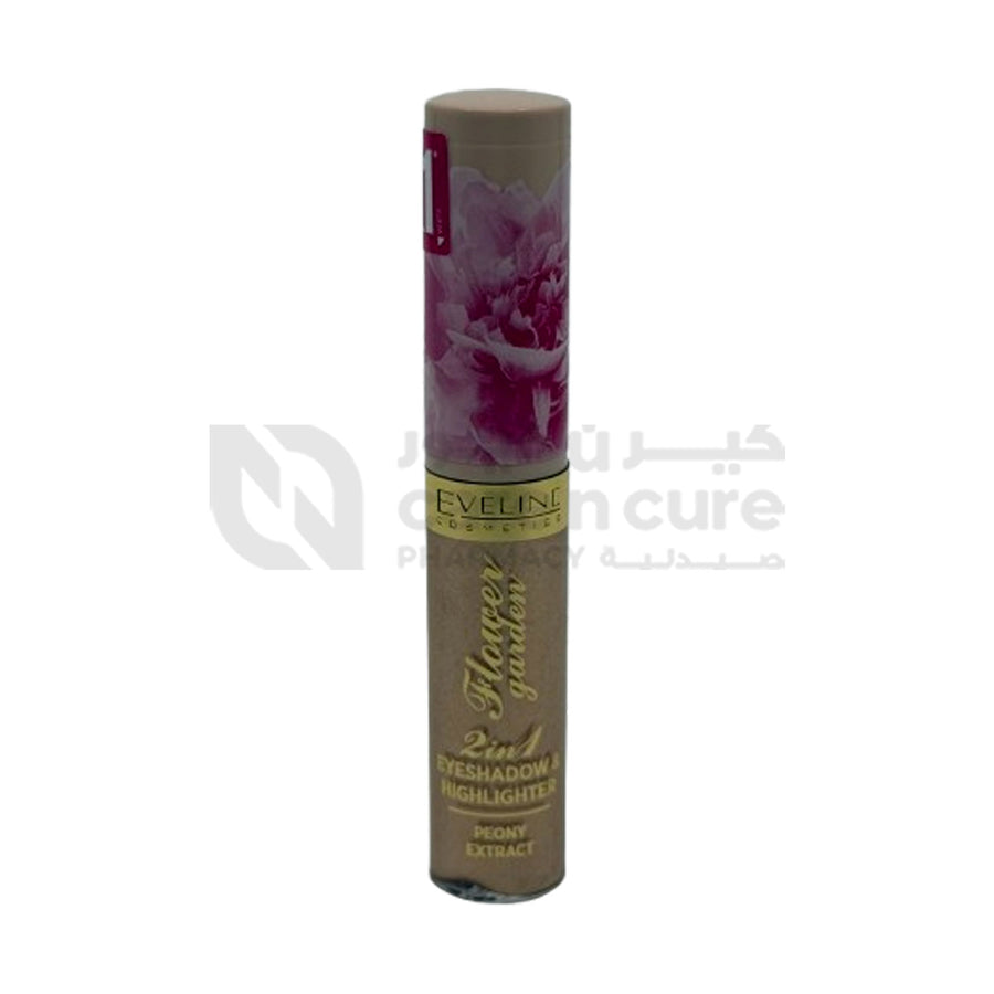 Eveline Flower Garden Eyeshadow & Highlighter N02 6.5 ml