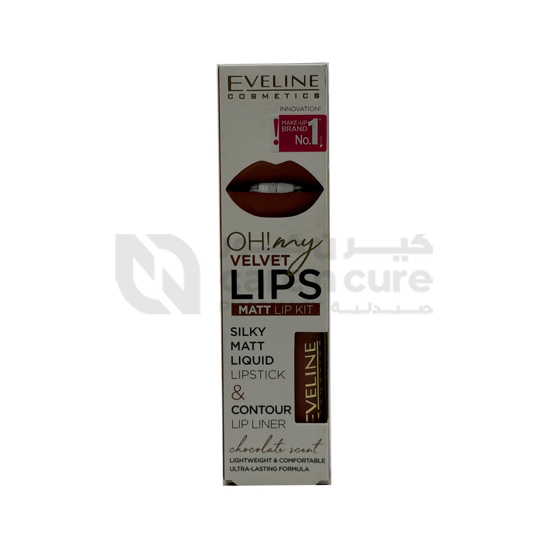 Eveline Oh My Lips Liquid Matt Lip And Lipstick Liner