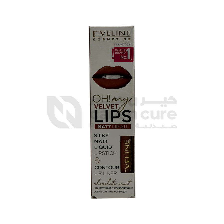 Eveline Oh My Lips Liquid Matt Lip And Lipstick Liner