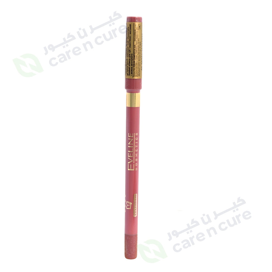 Eveline Variete Gel Lip Liner Pencil Matt Waterproof No2 Pinkish