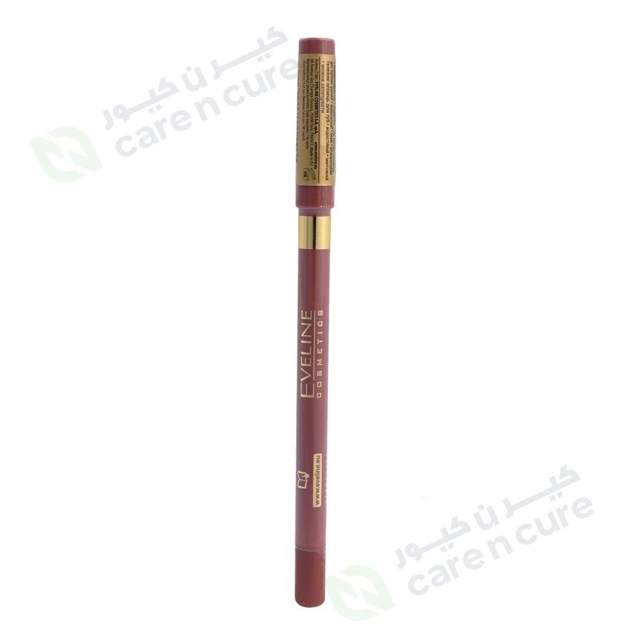 Eveline Variete Gel Lip Liner Pencil Matt Waterproof No3 Dusty Rose
