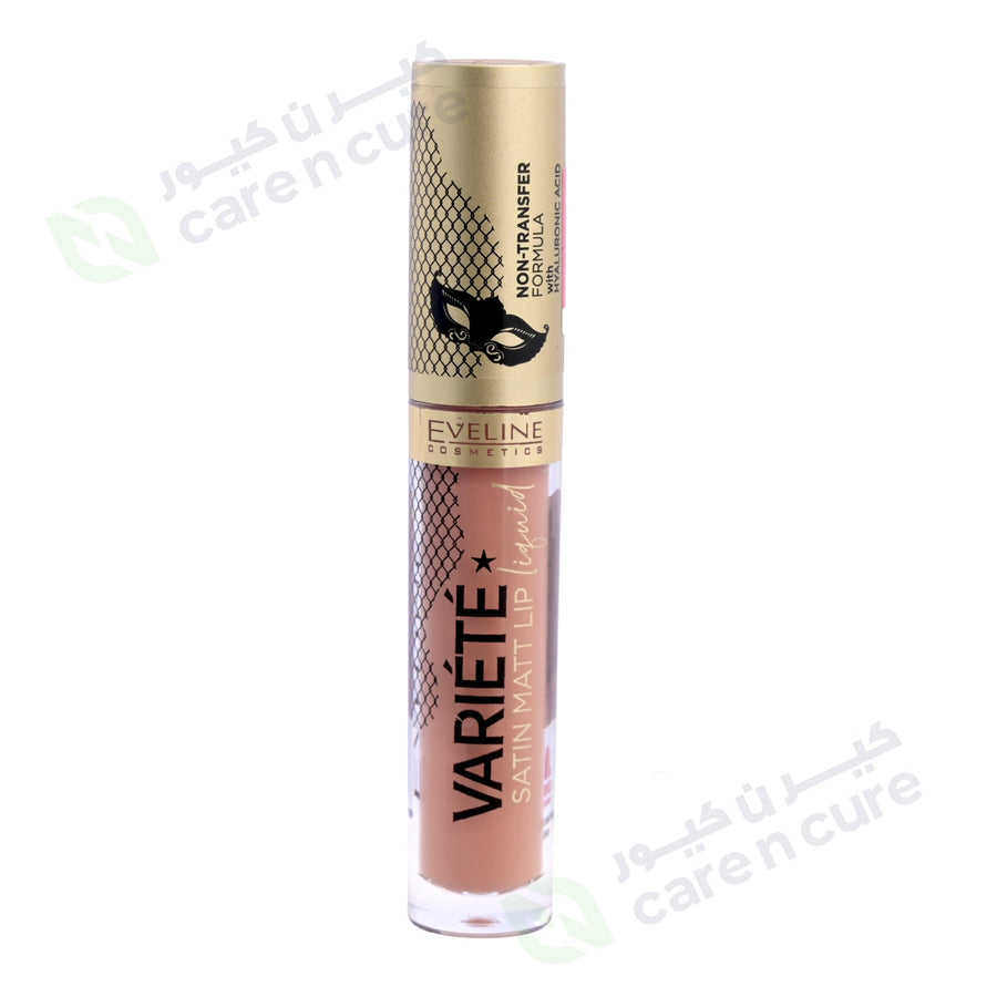 Eveline Variete Satin Matt Lip Liquid No 01 4,5 ml