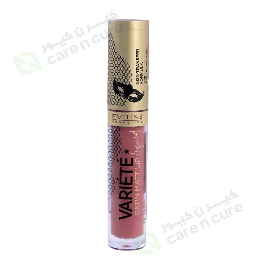 Eveline Variete Satin Matt Lip Liquid No 03 4.5 ml