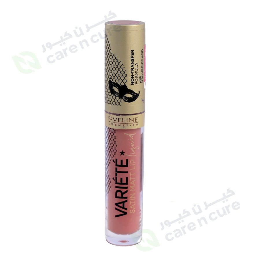 Eveline Variete Satin Matt Lip Liquid No 05 4.5 ml