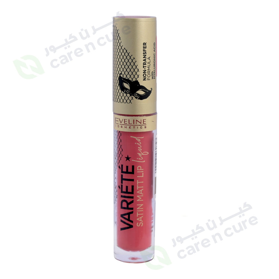 Eveline Variete Satin Matt Lip Liquid No 06 4.5 ml