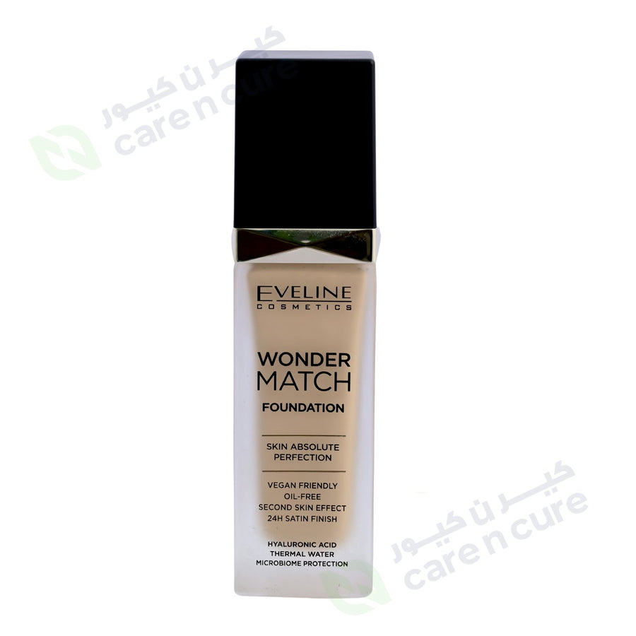 Eveline Wonder Match Foundation 10 Light Vanilla 30 ml