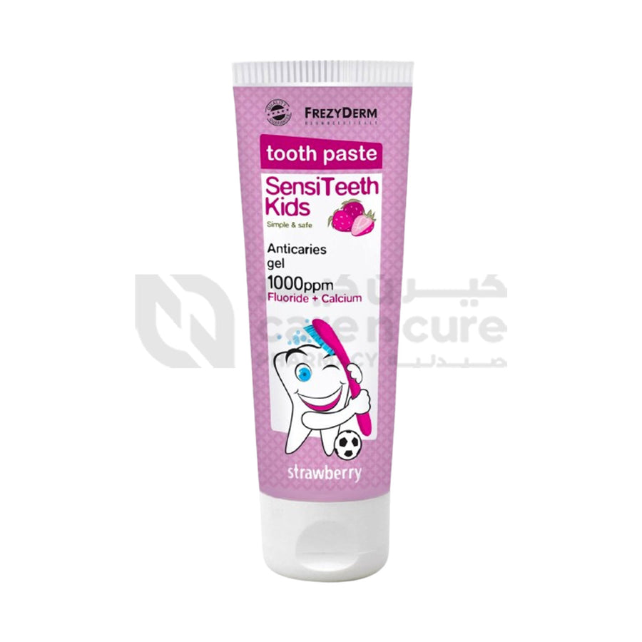 Frezyderm Sensiteeth Kids Toothpaste 1000PPM Strawberry 50ml