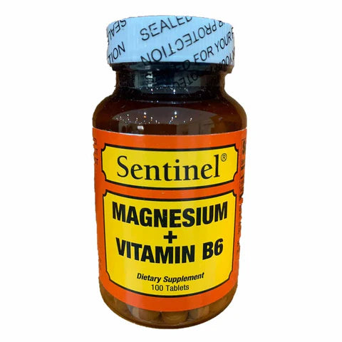 Sentinel Magnesium + Vitamin B6 Tablet 100 Pieces