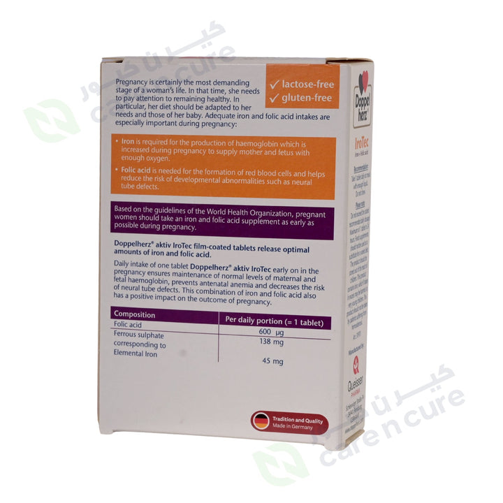 Doppelherz Aktiv Irotec Film Coated Tablet 30 Pieces