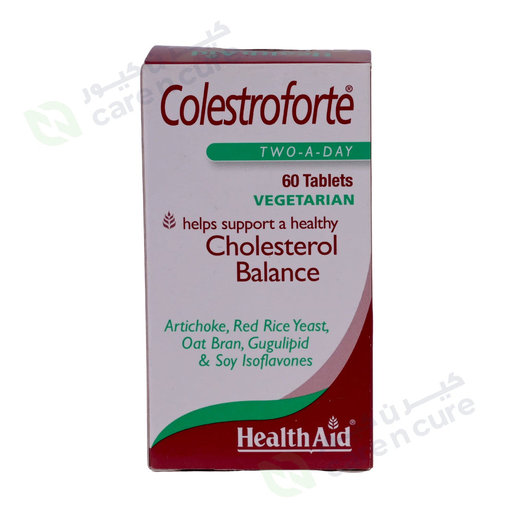 Health Aid Colestroforte Two A Day Tablet 60 Pieces