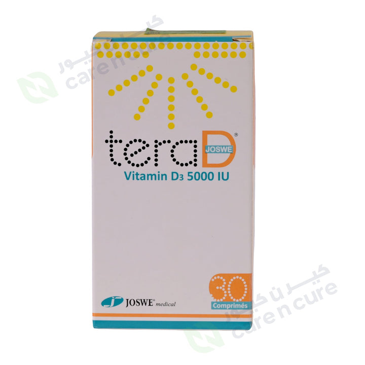 Terad Vitamin D3 5000 IU Tablet 30 Pieces